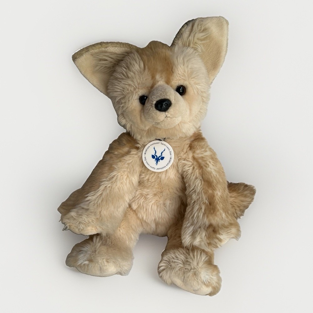 BUILD A BEAR Fennec Fox Rare Plush St Louis Zoo Exclusive Stuffed Animal Lovey